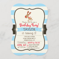 die rote Nasenrinne; blaue Streifen