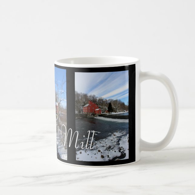 Die rote pic-Tasse der Mühle 3 Kaffeetasse (Rechts)