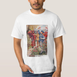 DIE ROTE ROSE VON LANCASTER U. DIE WEISSE ROSE VON T-Shirt