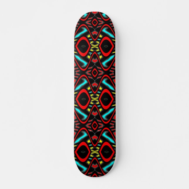 Die rote Welle Skateboard (Vorne)