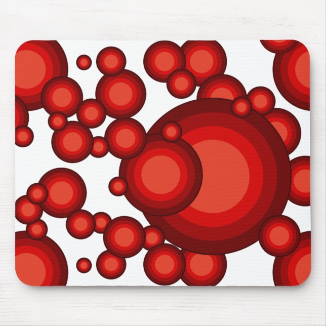 Die Roten 70er Jahre Mousepad (Vorne)