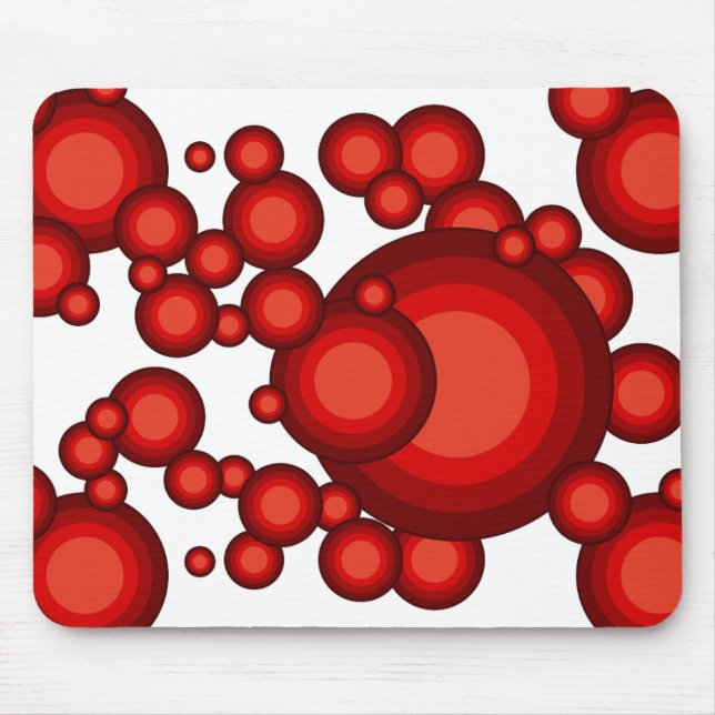 Die Roten 70er Jahre Mousepad (Vorne)