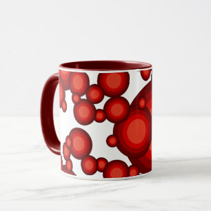 Die Roten 70er Jahre stylen Reisemugge Tasse