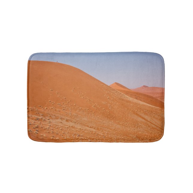 Die roten Dünen von Sossusvlei Badematte (Vorderseite)