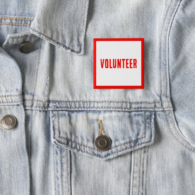 Die roten und weißen Tasten für Freiwillige, Unter Button (Beispiel)