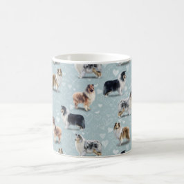 Die Rough-Collie-Tasse Kaffeetasse
