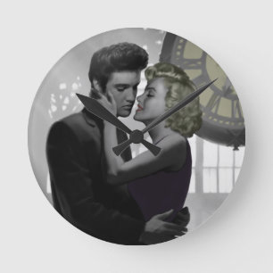 Die Rückkehr der Liebe Runde Wanduhr