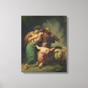 Die Rückkehr der Uhr Leinwanddruck