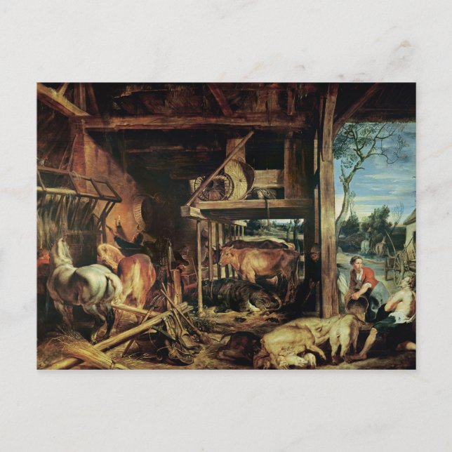 Die Rückkehr des Prodigalen Sohnes, c.1618 Postkarte (Vorderseite)