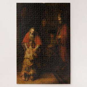 Die Rückkehr des Prodigalen Sohnes von Rembrandt Puzzle