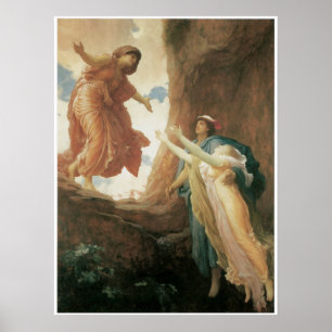 Die Rückkehr von Persephone von Frederic Leighton Poster