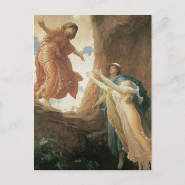 Die Rückkehr von Persephone von Frederic Leighton Postkarte (Vorderseite)