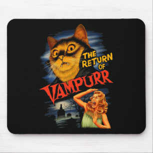 Die Rückkehr von Vampurr Funny Cat Mousepad