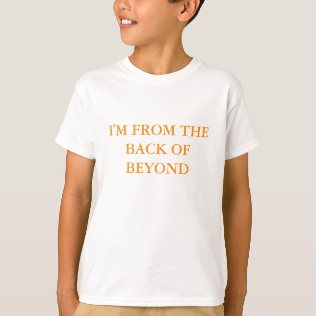 Die Rückseite des Jenseits T-Shirt (Vorderseite)
