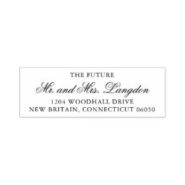 Die Rücksendeadresse der Zukunft Permastempel