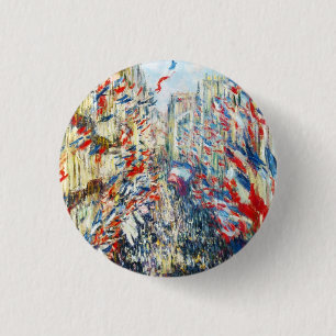 Die Rue Montorgueil, Paris, Festival Juni Button