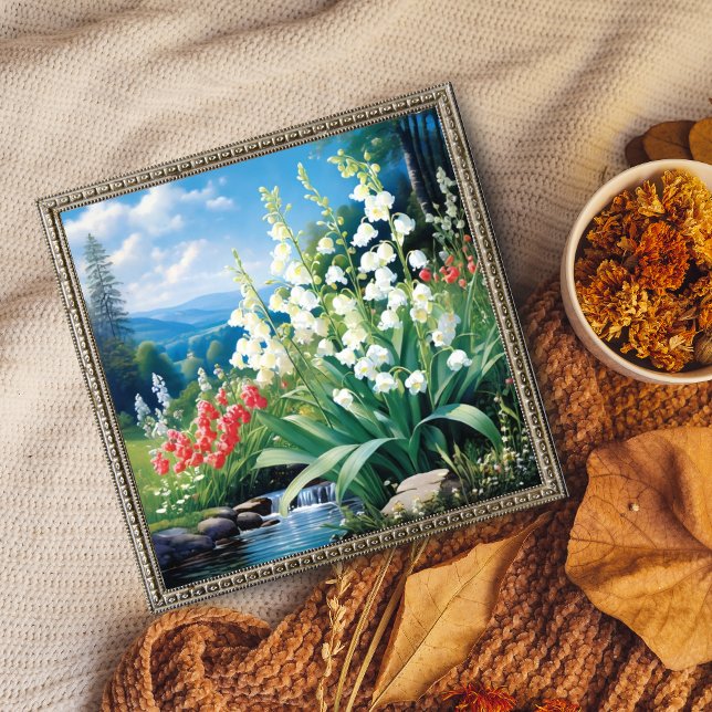 Die Ruhe am Fluss Fotodruck (Von Creator hochgeladen)