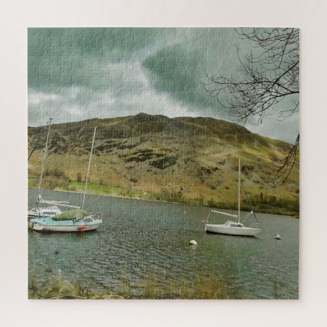 Die Ruhe am Ullswater Lake Puzzle (Vertikal)