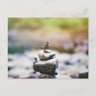 Die Ruhe an der Eagle Creek: Ein Moment des Zen Postkarte