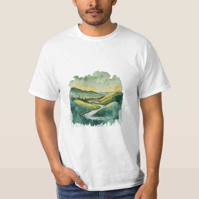 Die Ruhe der Natur T-Shirt (Vorderseite)