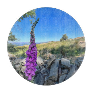 Die Ruhe des englischen ländlichen Raums Schneidebrett