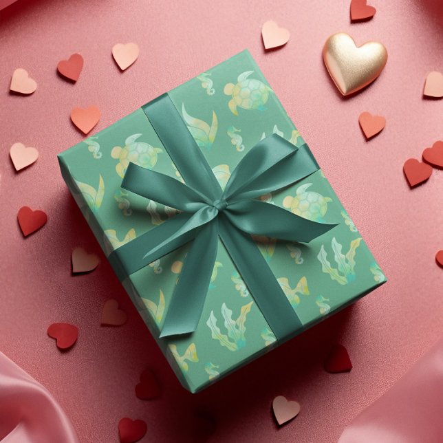 Die Ruhe des Ozeans Geschenkpapier Set (Von Creator hochgeladen)