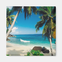Die Ruhe dieses Mauritius Beach Magnet