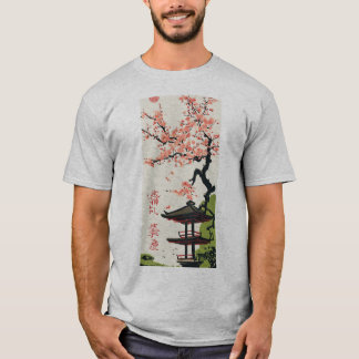 Die Ruhe in Bloom: Design des japanischen Garden-T T-Shirt