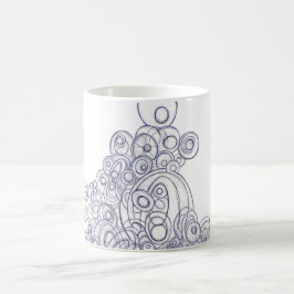 Die Ruhe inmitten des Chaos Kaffeetasse