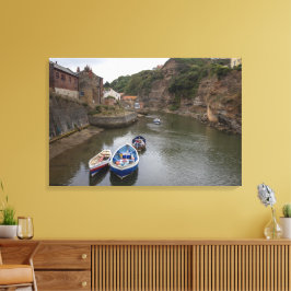 Die Ruhe von Staithes Beck Leinwanddruck