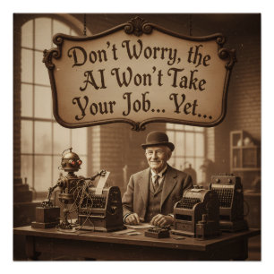 Die Ruhe vor dem digitalen Sturm Poster