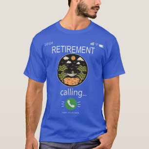 Die Ruhestandsregelung nennt den Funny Mobile Phon T-Shirt
