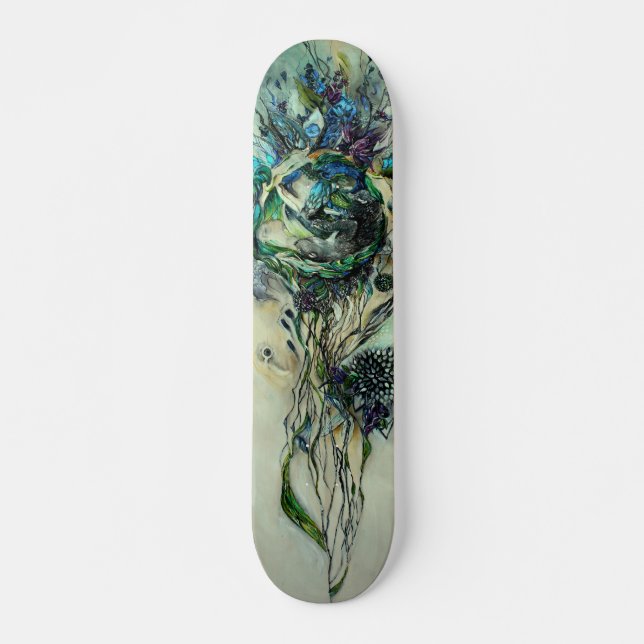 Die ruhige Sleep Longboard Skateboard (Vorne)