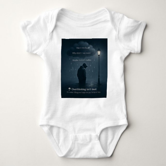 Die ruhige Spirale - das realistische T-Shirt des  Baby Strampler (Vorderseite)