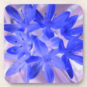 Die Ruhm des schneebedeckenden Blue Cork-Untersetz Untersetzer