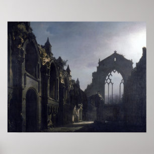 Die Ruinen der Kapelle von Holyrood Poster