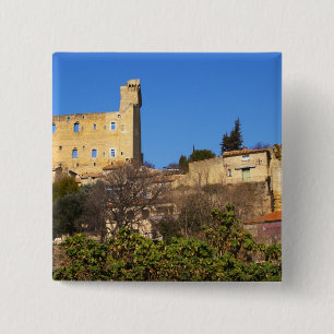 Die Ruinen der Sommerburg des Papstes in Button