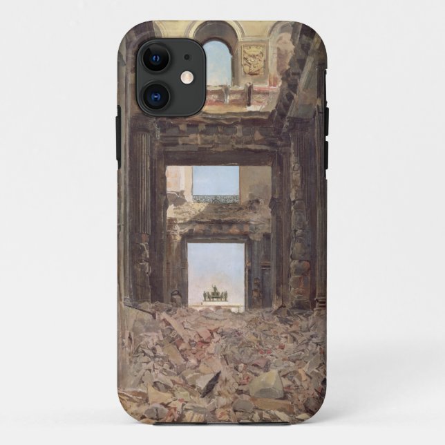 Die Ruinen des Tuileries, 1871 Case-Mate iPhone Hülle (Rückseite)