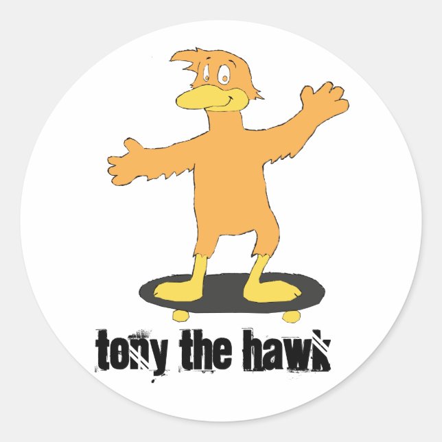 Die Runder Aufkleber (Vorderseite)