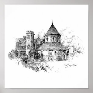 Die Rundkirche Poster