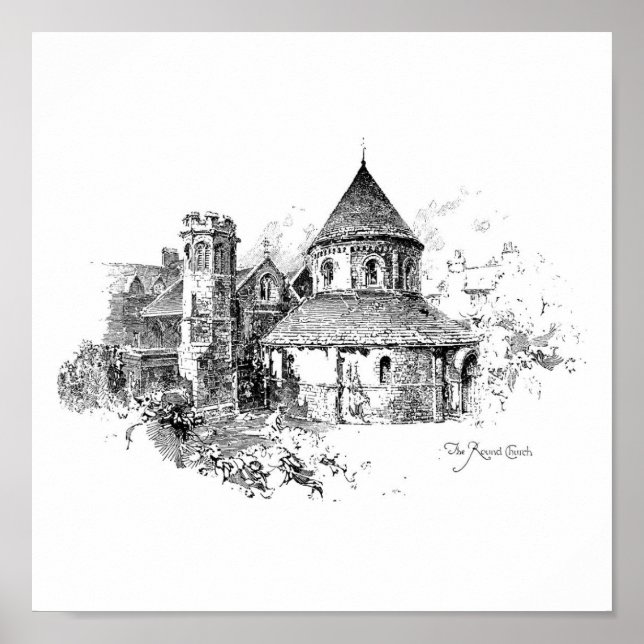 Die Rundkirche Poster (Vorne)