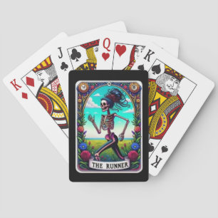 Die Runner Skeletton Tarot Poker Cards Spielkarten
