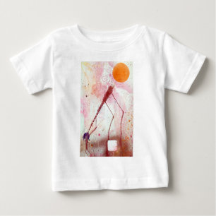 Die Rüsche-Kittelspitze Kugeln 19 der Kleinkinder Baby T-shirt