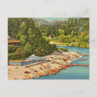 Die Russian River Beach Postkarte