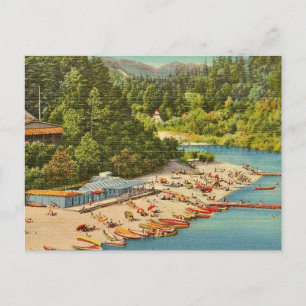 Die Russian River Beach Postkarte
