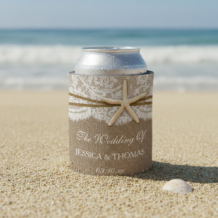 Die rustikale Hochzeitskollektion am Strand von St Dosenkühler