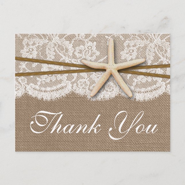 Die rustikale Hochzeitskollektion am Strand von St Postkarte (Vorderseite)