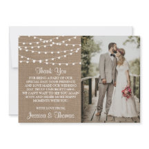 Die rustikale Hochzeitskollektion der Burlap-Licht