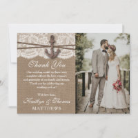 Die rustikale Hochzeitskollektion mit dem Anker