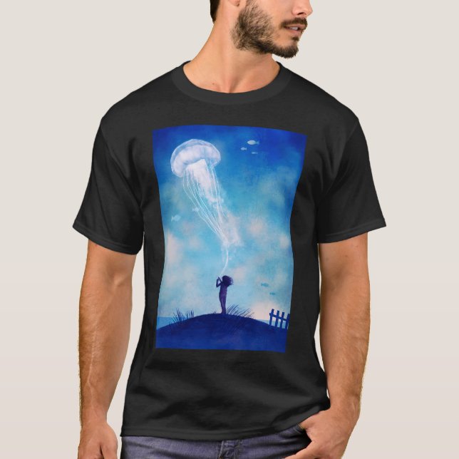 Die Sache mit den Quallen - Option T-Shirt (Vorderseite)